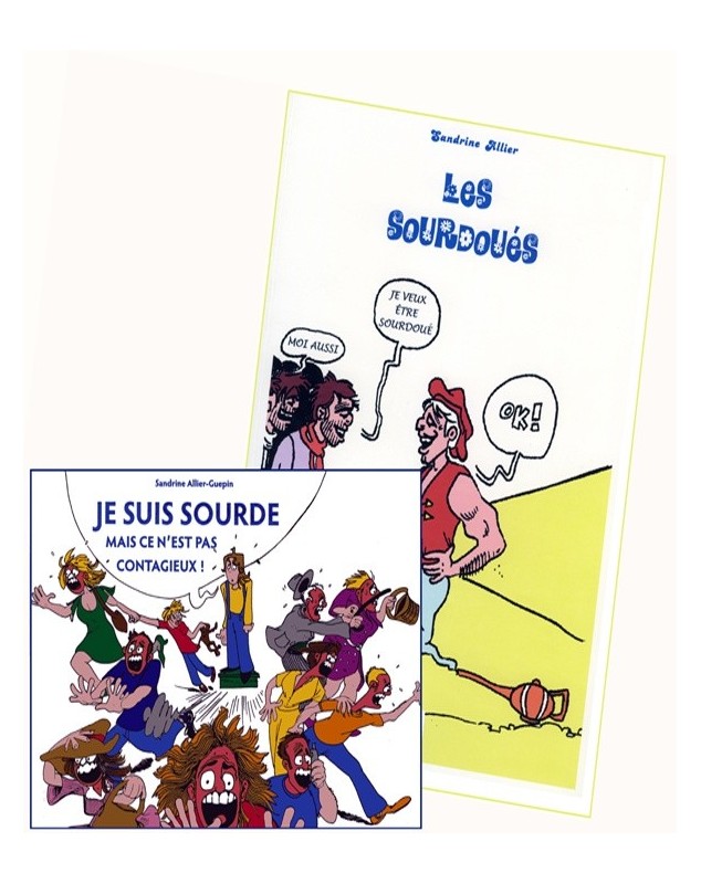 Collection-Sandrine Allier-Guepin (2 livres) - Poids pack : 330gr