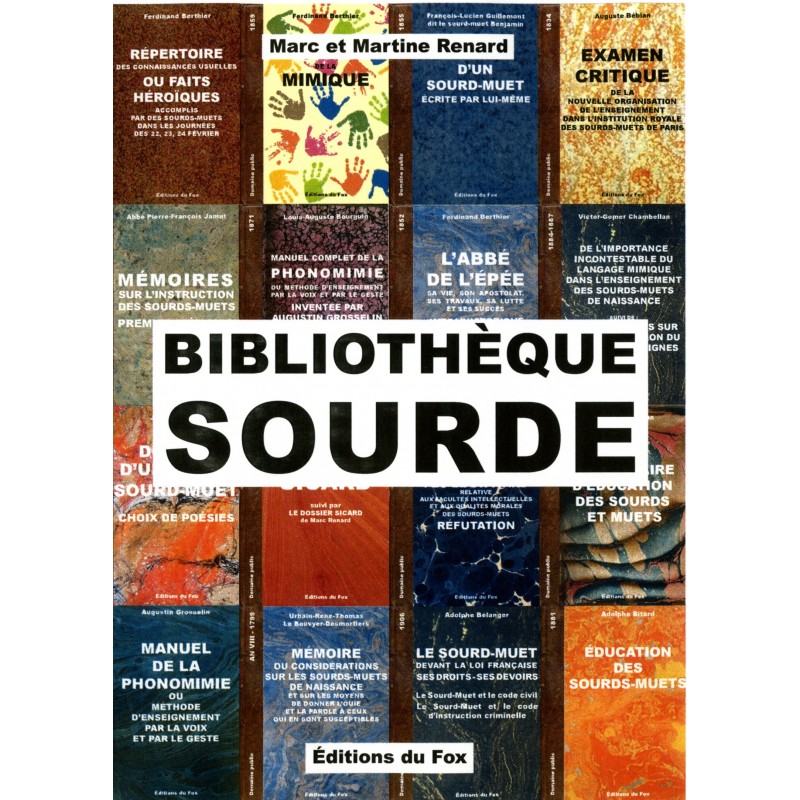 Bibliothèque sourde (n° 1 : 138 titres) sur Clé USB. Poids 200gr.
